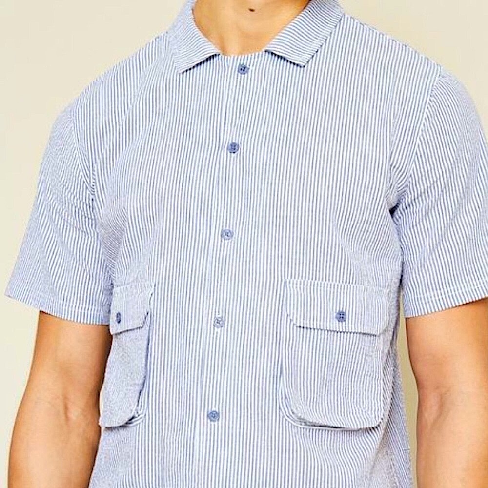 Vintage Native Youth Lower Pocket Button-Down Shirt